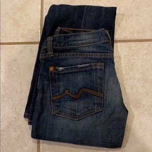 7 For All Mankind bootcut jeans 24x34
